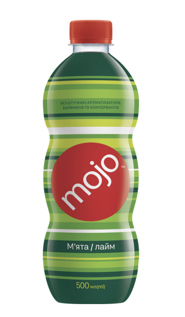 Напій сильногаз. Mojo М'ята-лайм 0.5 л ПЕТ
